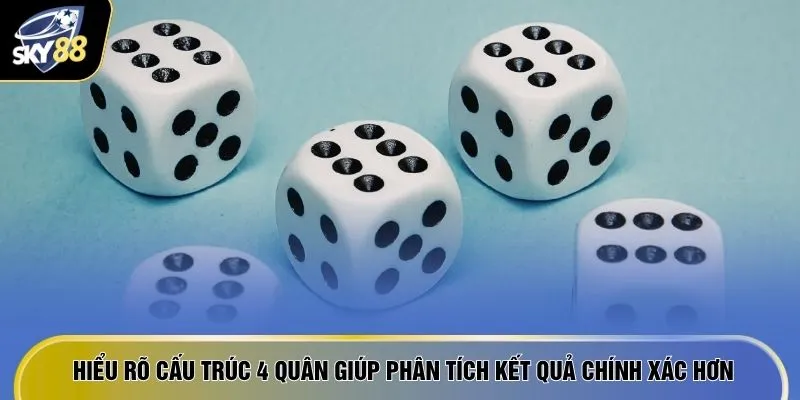 Xóc Đĩa Online - 4 Lợi Thế Thưởng Khủng Mỗi Ngày Từ Nhà Cái 2 Hiểu rõ cấu trúc 4 quân giúp phân tích kết quả chính xác hơn